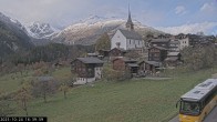 Archiv Foto Webcam Dorfansicht Ernen mit Kirche 15:00