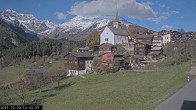Archiv Foto Webcam Dorfansicht Ernen mit Kirche 13:00