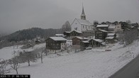 Archiv Foto Webcam Dorfansicht Ernen mit Kirche 07:00