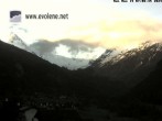 Archived image Webcam Dent Blanche near Evoléne 06:00