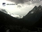 Archiv Foto Webcam Blick auf den Dent Blanche 13:00