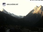 Archiv Foto Webcam Blick auf den Dent Blanche 06:00