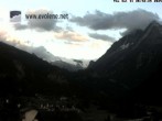 Archiv Foto Webcam Blick auf den Dent Blanche 19:00