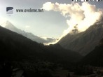 Archiv Foto Webcam Blick auf den Dent Blanche 07:00