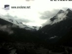 Archiv Foto Webcam Blick auf den Dent Blanche 08:00