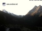 Archiv Foto Webcam Blick auf den Dent Blanche 07:00