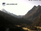 Archiv Foto Webcam Blick auf den Dent Blanche 08:00