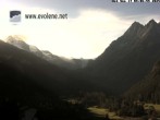 Archiv Foto Webcam Blick auf den Dent Blanche 08:00