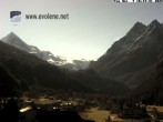 Archiv Foto Webcam Blick auf den Dent Blanche 09:00