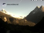 Archiv Foto Webcam Blick auf den Dent Blanche 15:00
