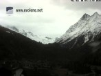Archiv Foto Webcam Blick auf den Dent Blanche 06:00