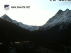 Archiv Foto Webcam Blick auf den Dent Blanche 05:00