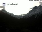 Archiv Foto Webcam Blick auf den Dent Blanche 07:00