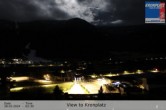 Archived image Webcam View from Reischach (Bruneck) towards Kronplatz 01:00