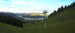 Archiv Foto Webcam Blick von der Bichlalm über Kitzbühel 05:00