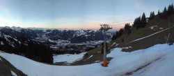 Archiv Foto Webcam Blick von der Bichlalm über Kitzbühel 06:00