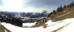 Archiv Foto Webcam Blick von der Bichlalm über Kitzbühel 11:00