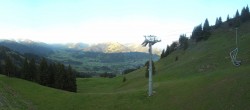 Archiv Foto Webcam Blick von der Bichlalm über Kitzbühel 05:00