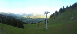 Archiv Foto Webcam Blick von der Bichlalm über Kitzbühel 06:00