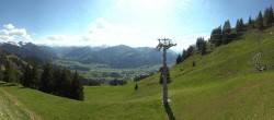 Archiv Foto Webcam Blick von der Bichlalm über Kitzbühel 15:00