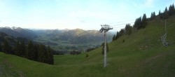 Archiv Foto Webcam Blick von der Bichlalm über Kitzbühel 05:00