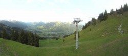 Archiv Foto Webcam Blick von der Bichlalm über Kitzbühel 06:00