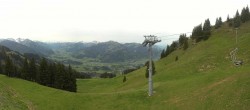 Archiv Foto Webcam Blick von der Bichlalm über Kitzbühel 09:00