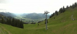 Archiv Foto Webcam Blick von der Bichlalm über Kitzbühel 13:00