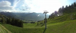 Archiv Foto Webcam Blick von der Bichlalm über Kitzbühel 17:00