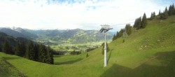 Archiv Foto Webcam Blick von der Bichlalm über Kitzbühel 07:00