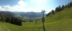 Archiv Foto Webcam Blick von der Bichlalm über Kitzbühel 15:00