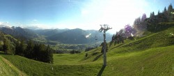 Archiv Foto Webcam Blick von der Bichlalm über Kitzbühel 17:00