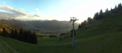 Archiv Foto Webcam Blick von der Bichlalm über Kitzbühel 19:00