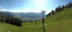 Archiv Foto Webcam Blick von der Bichlalm über Kitzbühel 15:00