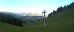 Archiv Foto Webcam Blick von der Bichlalm über Kitzbühel 05:00
