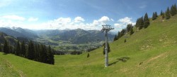 Archiv Foto Webcam Blick von der Bichlalm über Kitzbühel 11:00