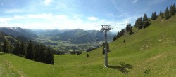 Archiv Foto Webcam Blick von der Bichlalm über Kitzbühel 13:00