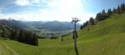 Archiv Foto Webcam Blick von der Bichlalm über Kitzbühel 15:00