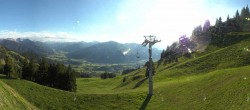 Archiv Foto Webcam Blick von der Bichlalm über Kitzbühel 17:00