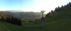 Archiv Foto Webcam Blick von der Bichlalm über Kitzbühel 19:00