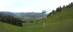 Archiv Foto Webcam Blick von der Bichlalm über Kitzbühel 01:00