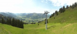 Archiv Foto Webcam Blick von der Bichlalm über Kitzbühel 06:00