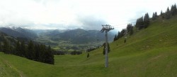 Archiv Foto Webcam Blick von der Bichlalm über Kitzbühel 10:00