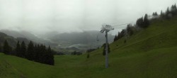 Archiv Foto Webcam Blick von der Bichlalm über Kitzbühel 19:00