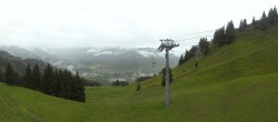 Archiv Foto Webcam Blick von der Bichlalm über Kitzbühel 11:00