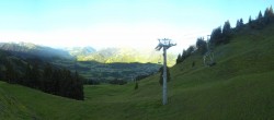 Archiv Foto Webcam Blick von der Bichlalm über Kitzbühel 05:00
