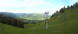 Archiv Foto Webcam Blick von der Bichlalm über Kitzbühel 06:00