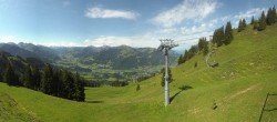 Archiv Foto Webcam Blick von der Bichlalm über Kitzbühel 09:00