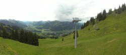 Archiv Foto Webcam Blick von der Bichlalm über Kitzbühel 11:00