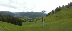 Archiv Foto Webcam Blick von der Bichlalm über Kitzbühel 13:00